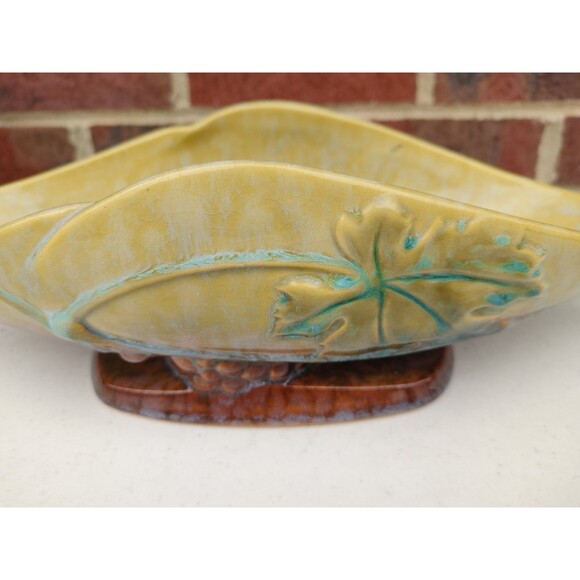 Roseville Mcm 229-14” Wincraft Console Bowl SEE PICS/READ - Picture 6 of 11